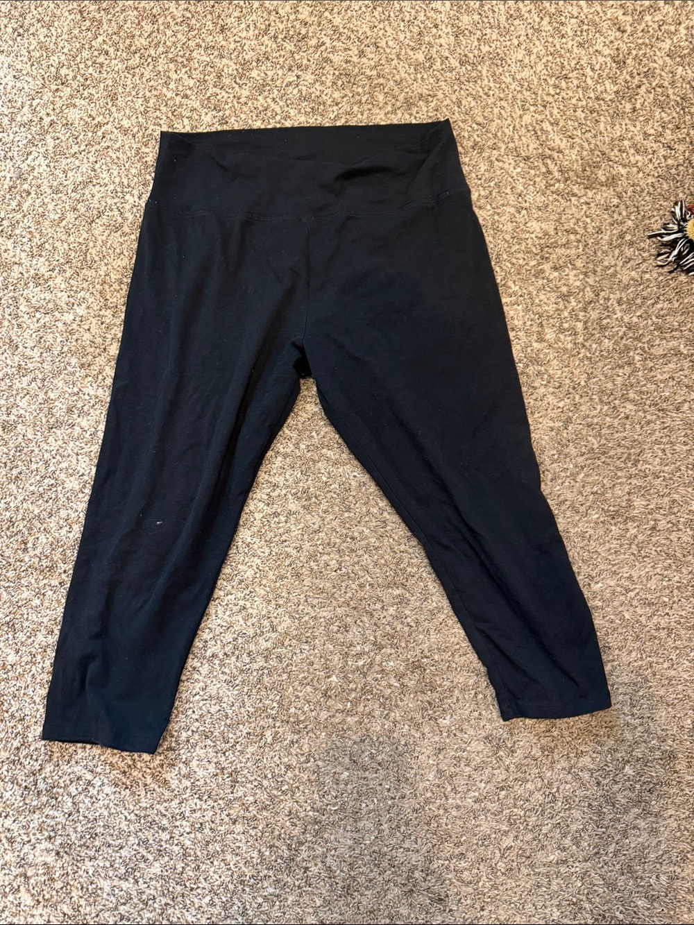 aerie Black Cropped Leggings - High Waist Ankle-Length